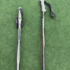Leki Quantum Aluminum Speedlock Hiking Trekking Poles Aergon Grip 2 Poles 47”