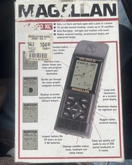 Magellan GPS 2000 XL Handheld Fishing/Hunting/Hiking Satellite Navigator+Manual
