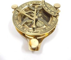 Sundial Compass Solid Brass Sun Dial