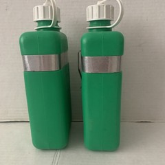 Set Of 2 Vintage Palco 1 Quart Green Canteens