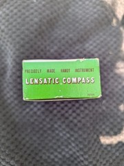 Lensatic Compass Vintage Japanese Made – Model 14-829 Japan 103