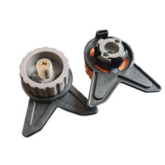 Lightweight Copper Butane Gas Adapter with Tripod Stand for For camping Use