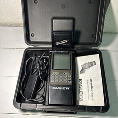 Eagle AccuNav Sport Portable GPS W/Manual & Storage Case Battery. Works Vintage