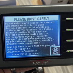 Vintage IN BOX HUGE Cobra NAV ONE GPSM 3000 Automotive GPS No Full Tested