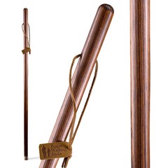 Handcrafted Wood Walking Stick, Pine, Trekker Style Handle, for Men & Women, …