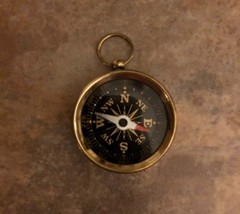 45 Compass bundle group, brass/gold with black face, needle works, free shipping