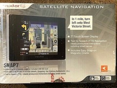 Nextar SNAP7 Automotive Mountable GPS Receiver 7-inch Display Tele Atlas MapsNEW