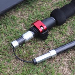 2pcs Ultralight Carbon Fiber Aluminum Trekking Poles Adjustable Hiking Sticks