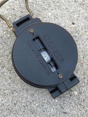Vintage 1960’s Engineer Lensatic Compass – Made in Japan