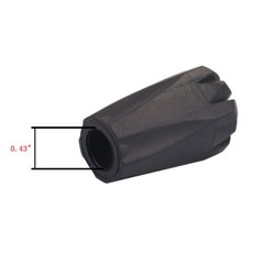 Trekking Pole Accessories Extra Thick And Wear Resisting Rubber Tips Snow Suppor