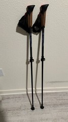 York Nordic Adjustable and Collapsible Walking and Hiking Poles w/ Glove Grip