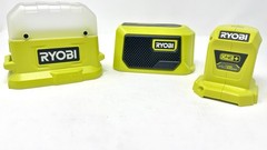 Ryobi 18v Tailgating Kit Bluetooth Speaker, Light, USB Power Source +Knife *NEW*