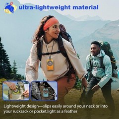Multifunctional Waterproof Orienteering Compass Mini Portable Survival Compass f
