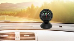 Adjustable Car Dashboard Compass – Portable Automotive Navigation Tool, Interior