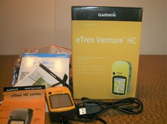 GARMIN ETREX VENTURE HC GPS UNIT, NEW IN BOX