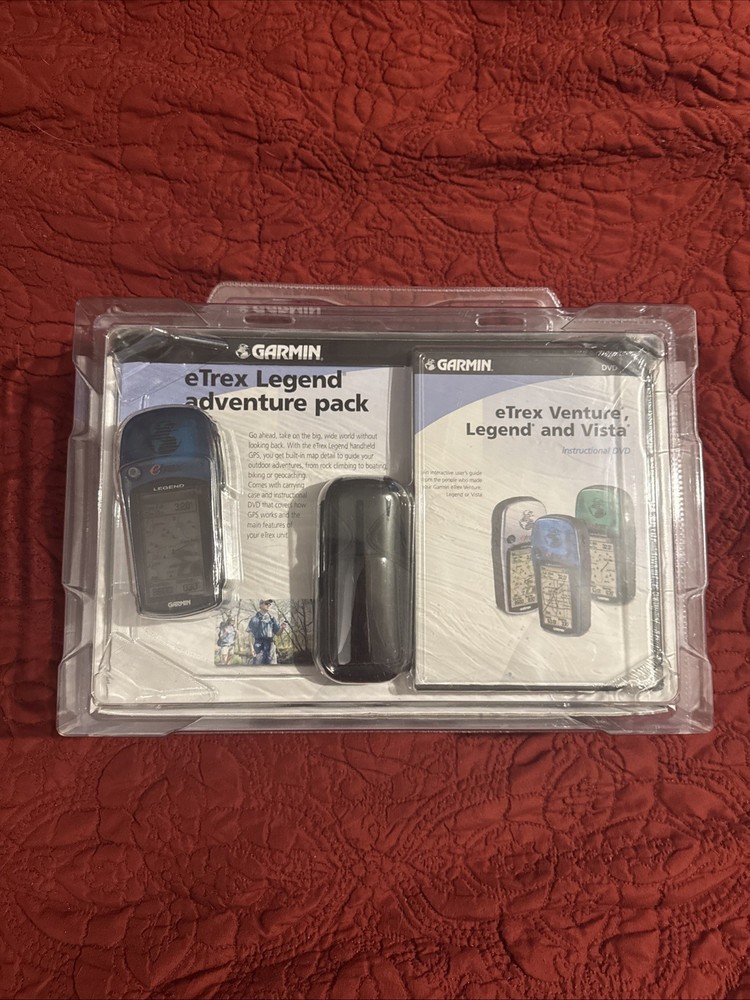 Garmin eTrex Legend Adventure Pack Handheld GPS Unit – NEW SEALED