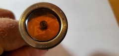 Vintage Brass Lapel Pocket Pin-on Compass Fluid Filled Hunting Military – Japan