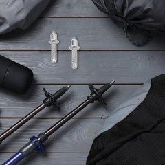 8PCS Tungsten Tips for Walking Sticks Feet Hiking Poles Cane Replaceable
