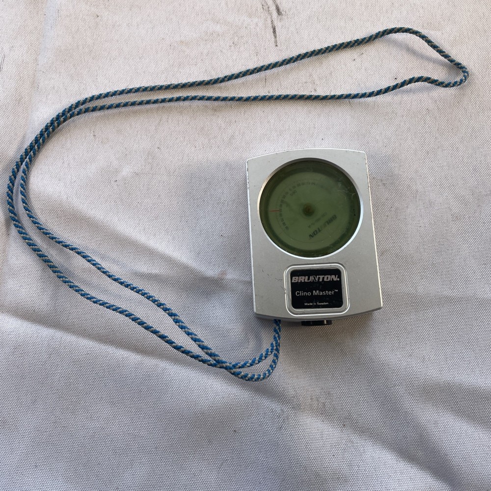Brunton Clino Master Professional Sighting Compass Made In Sweden