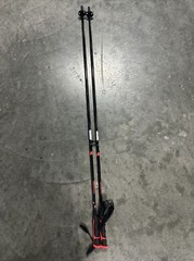 Komperdell Booster Speed Carbon Trekking Pole Pair – Black And Red – 130cm (NOS)
