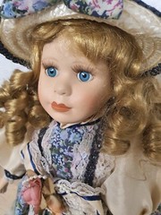 Artist doll porcelain doll doll 40 cm collector rarity Vintage