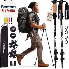 Trekking Poles – Lightweight 7075 Aluminum Hiking Poles for Women, Men & Seniors