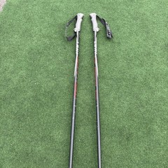 Leki Quantum Aluminum Speedlock Hiking Trekking Poles Aergon Grip 2 Poles 47”