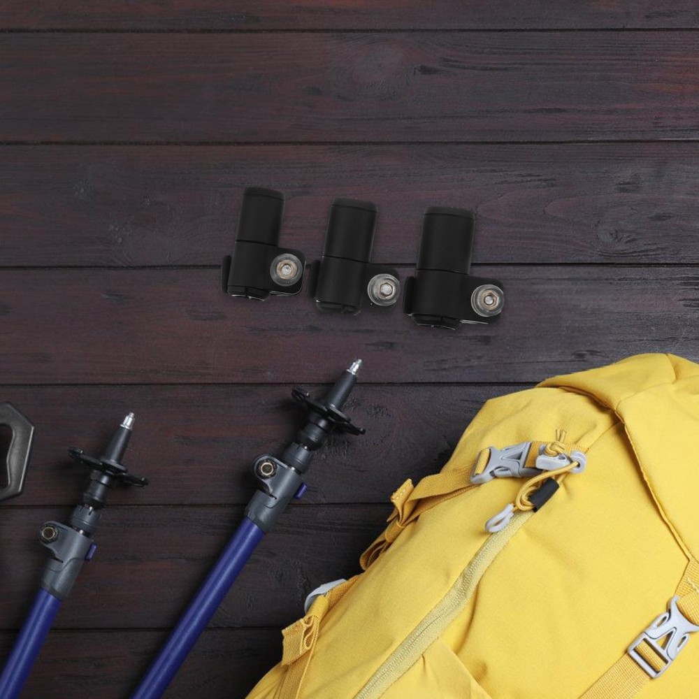 3 Pcs Trekking Pole Lock Accessories for Walking Sticks Climbing External
