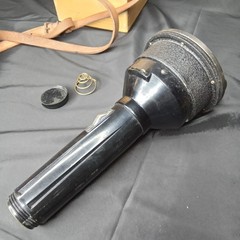 Vintage 1950s Weems & Plath Hand Bearing Compass With Wood Case And Strap
