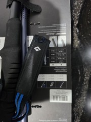 NEW Black Diamond Distance Z Trekking Poles, Pewter, 100 cm. 2 trekking poles
