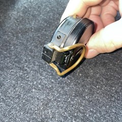 Vintage Engineer Lensatic Compass Pocket Sized Black Made Japan Hiking Hunting