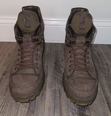 Size 13, Ecco Hydromax Hiking Boots, Used but still have good wear life left.
