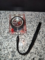 Original Military Field Compass w/Mirror & Strap Vintage Swiss Army DS40 Compass
