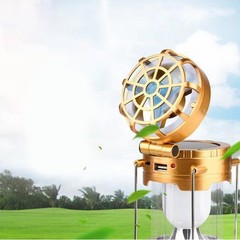 Portable Fan Multifunctional Tool ABS Material Built-in Battery 1500 MAh