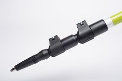 Pacemaker Stiix Expedition Trekking Poles with accessories.