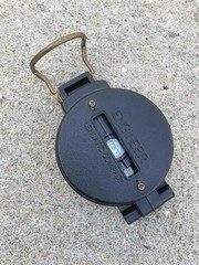 Vintage 1960’s Engineer Lensatic Compass – Made in Japan