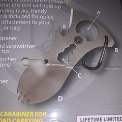 Universal Survival Technologies Spork Multi-Tool Camping Backpacking Hiking New