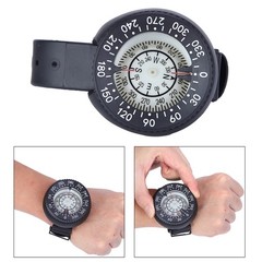 Mini Lightweight Plastic Waterproof Compass For Outdoor Activities UBRS