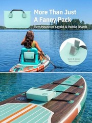 IPX7 Waterproof Fanny Pack with Magnetic One-Hand Closure, Durable 2.5L Mint
