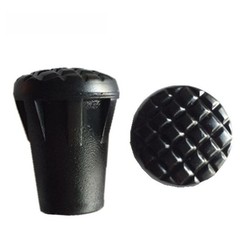 10pcs Outdoor Trekking Pole Covers Plastic Tip Protectors for Hiking Poles
