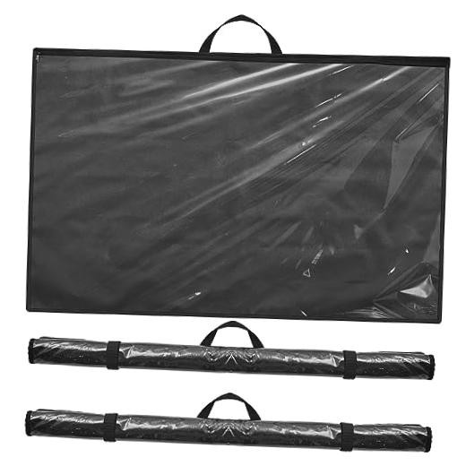 3 Pcs Blueprint Holder Foldable Waterproof Plans Shield 24 x 36 Inch