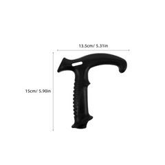 4pcs Walking Sticks Handle Grip – Cane Handle Replacement – Ergonomic T Shaped