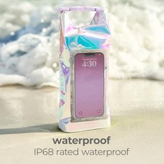 Soap Bubble Mini IP68 Waterproof Bucket Bag – Roll Top Dry Bag 2L Iridescent