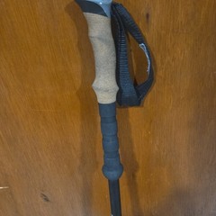 Cascade Mountain Tech Carbon Trekking Poles Black Cork Grip Telescoping