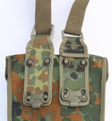 Original German army strap shoulder strap for protective masks ABC BW bag strap