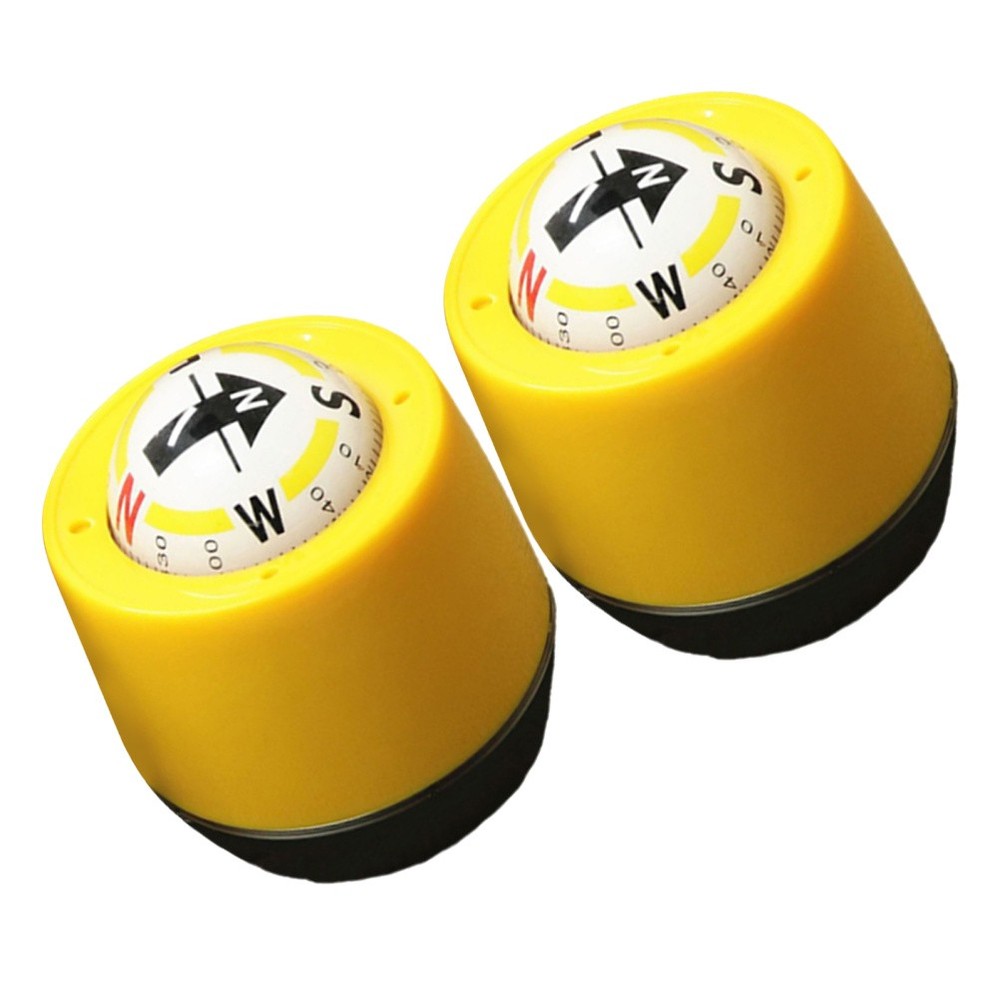 2 Pcs Dash Compass for Truck Small Dashboard Cars Auto Automotive Travel