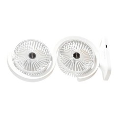 Double Output Desktop Cooling System Smooth Operation 1800mAh Rechargeable Easy