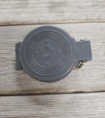 Coleman Engineer Lensatic Hiking Compass With Folding Clasp Lightweight Gray