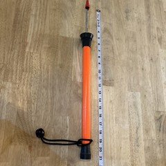 Hike Spike Walking Hiking Neon Orange 6” Spike 21” Long PROTECT YOURSELF!