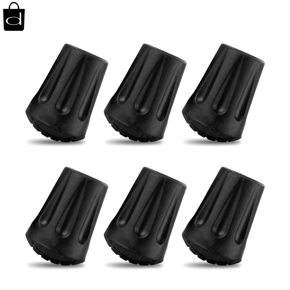 Enhance Your Hiking 6-Pack Replacement Pole Tips – Lightweight & Durable Design